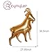 6Pcs Gold Goat Balloons, You Are The Goat Balloon,Capricorn Party/Greatest Of All Time Sports/Graduation/Birthday/Retirement Party Decoration Supplies,Farm Goat Balloons