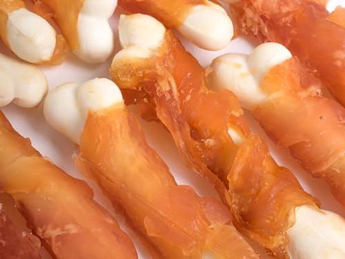 Petface The Dog Deli Premium Dog Treats - Chicken Wrapped Calcium Bones, 100g (Pack of 1) - Image 4