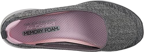 Skechers Women's Microburst 2.0 Irresistible Sneaker, Gray, 8.5