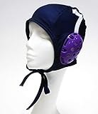 Turbo Standard Water Polo Cap Set with 3 Numbers (Purple)