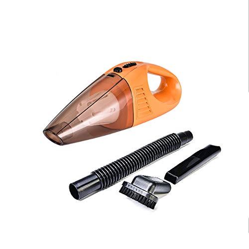 Preisvergleich Produktbild LCTXCQ Auto tragbar - DC 12V 75W hohe Leistung trocken und nass tragbares Handauto trocken und nass Auto Hochleistungsstaubentfernung tragbar mit 4M Netzkabel (Farbe : Orange)