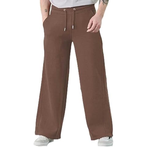 JMOJO Stylish Wide Leg Baggy Joggers for Men Cover