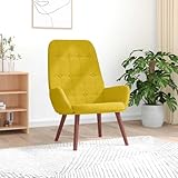 Montage facile et qualité durable : le fauteuil est facile à assembler et conçu pour une longue durée de vie grâce aux matériaux de haute qualité tels que le velours, le contreplaqué et le métal, de sorte que vous pourrez profiter de cette chaise longue pendant de nombreuses années.