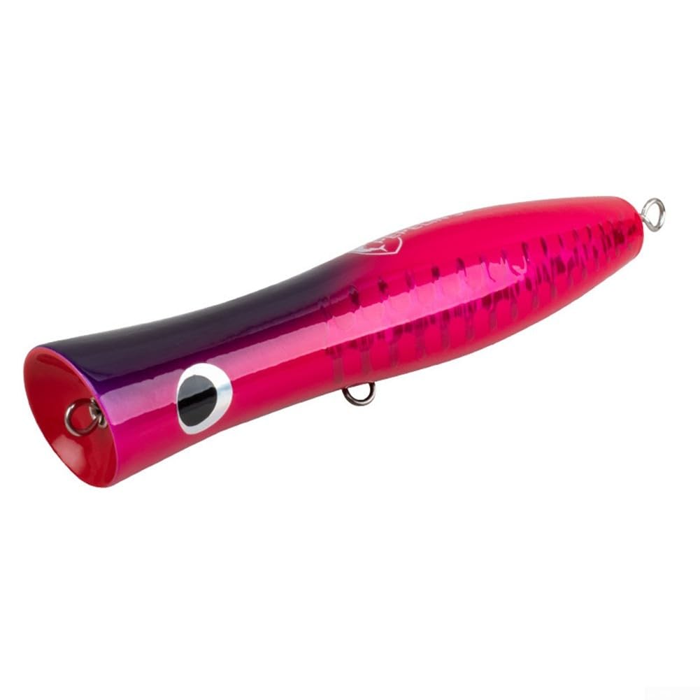 Wooden Sea Fishing Popper 21.9cm Big Game Lure(C1)