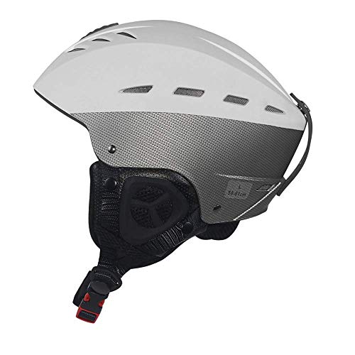 Sport Tent Skihelm Erwachsene Snowboardhelm Ski Sport Helm Skifahren (Large (59-61cm), Weiß) Cover