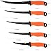 dpnao Fishing Fillet Knife, Sharp Flexible Stainless-Steel Blade 5’’-9’’, Professional Level Knives for Filleting and Boning Meat, Non-Slip Handles, Includes Protective Sheath and Sharpener