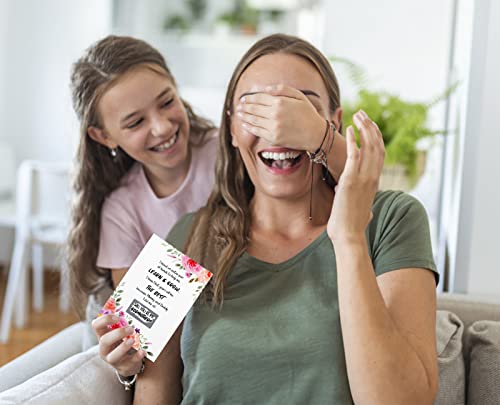 Flyab Will You Be My Godmother Scratch Off Card 4"X6" Flowers Godmother Proposal Card Godparents Proposal Birthday Christmas Gift Card For Women Aunt Auntie, I Need An Extra Pair Of Hands #TOP3