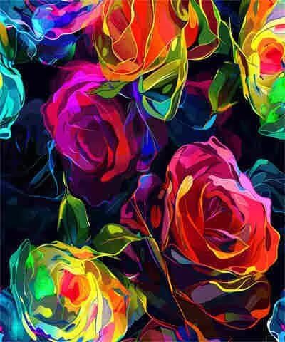 Kit de pintura por números de flores para adultos que desean aprender a pintar sin experiencia