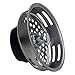 LASCO 03-1303 Chrome Plated Replacement Drop Post Style Basket for Kitchen Sink
