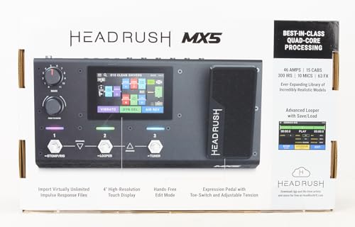Headrush MX5 Electric Guitar Multi Effects Pedal And Amp Modeling Processor thumb #14