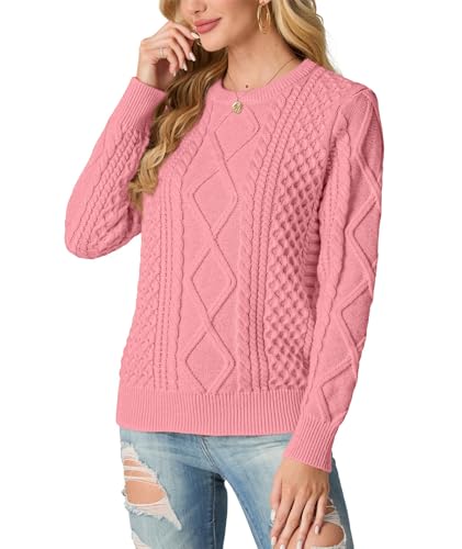 Image of GRECERELLE 2026 Womens Fall Winter Long Sleeve Casual Pullover Sweater Tops