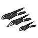 Sealey Ak6863B Locking Pliers Set 3Pc Quick Release Black Series