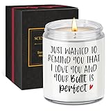 GSPY Scented Candles - Romantic Gifts, I Love You Gifts for Her, Him, Women, Men - Funny Anniversary