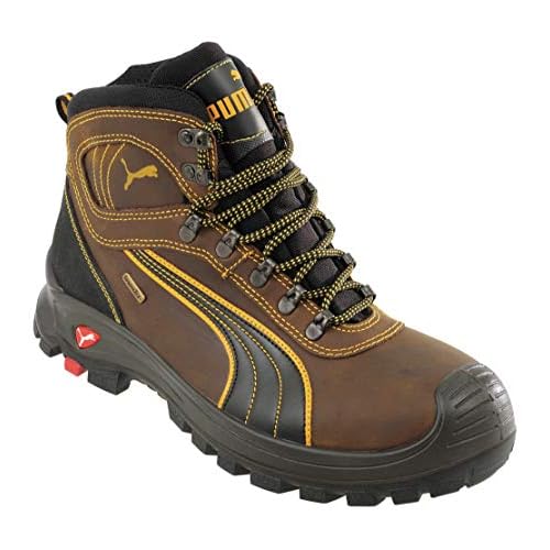 Puma Safety Sicherheitsschuhe S3 Scuff Caps Sierra Nevada Mid Hochschuhe, Halbstiefel, Gröβe 46, 63.022.0