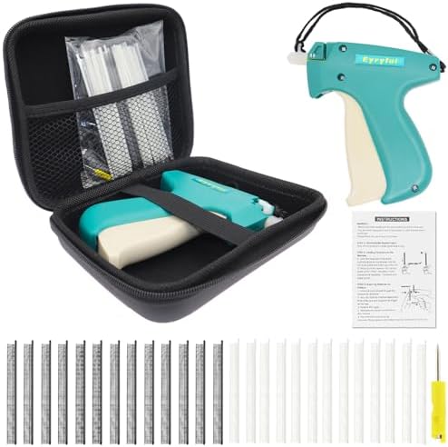Csym Amazon Eyryfui Clothing Tag Gun Kit, Stitch Tagging Tool with Storage Case ...