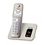 Panasonic – Panasonic KX-TGE260GN Schnurlostelefon mit Anrufbeantworter 