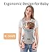 BABYPARK 3-in-1 Baby Carrier Newborn to Toddler - Ergonomic(7.5-45lbs),Cozy Baby Carrier，Enhanced Lumbar Support，Easily AdjustableLightweight & Breathable Child Carrier (Leaf)
