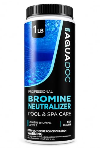 AquaDoc Bromine Neutralizer for Pool & Hot Tub - 1 lb - Sodium Thiosulfate Formula to Reduce Bromine Levels - Spa and Pool Chemicals Made in USA