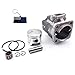 STONEDER Zylinder-Kolben-Set für 49 cc 2-Takt-Motor, Mini-Quad, ATV, Pocket Dirt Bike, 44 mm