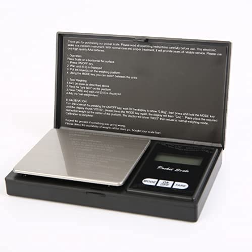 Báscula de bolsillo de 35.27 oz x 0.00 oz para joyería digital, moneda de oro, gramos, peso preciso, báscula de hierbas, báscula de joyería, báscula