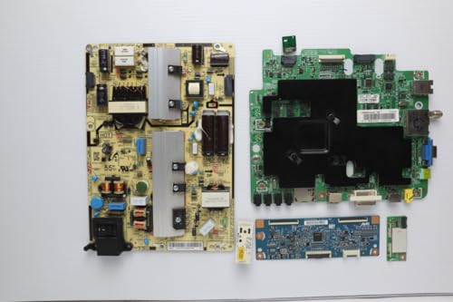 Lutema Television Repair Kit for Samsung LH55DCEPLGA/GO with TV Main Board + Power Supply + TCon + Cables