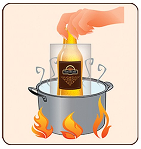 FastLabel Fermentation Accessories - Standard 12oz Beer Bottle labels - Never scrub a bottle again brought to you by FastFerment