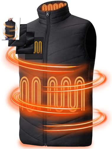 Soljikye Heated Vest For Men, Heated Jacket For Men cover