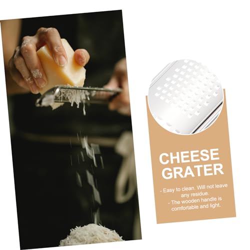 Rallador de queso manual con mango ergonómico y acero inoxidable miniatura 5