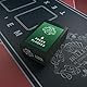 Bullets Playing Cards, Keramik Pokerplaques Silvio mit Werten