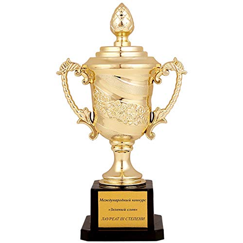 WEIFAN Trophées des gagnants - Trophées en Plastique Gagnant d'or pour la journée du Sport Scolaire ou Mini-événement…