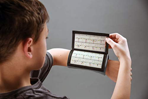 Image of Y23 - Football Wristbands - Wrist Coach - QB Wristband - Football Play Wristbands - Playbook Wristband