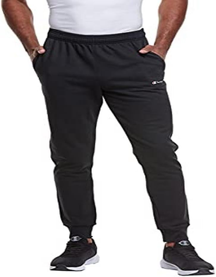 Champion Mens Powerblend Joggers, Small Script