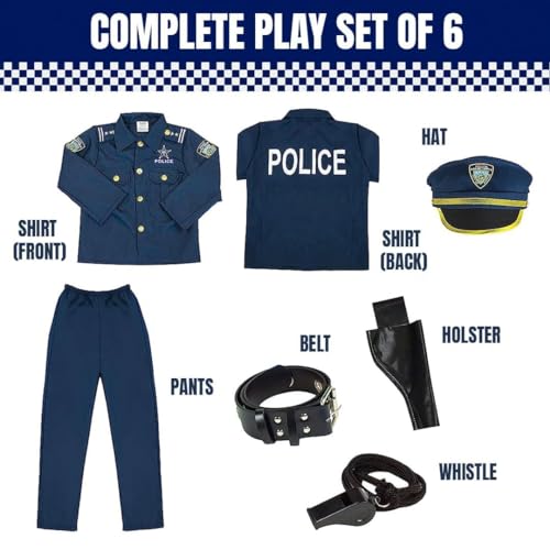 Kangaroo KM-10406 Police Halloween Costume thumb #1