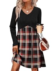 T-red Black Plaid