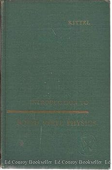 Hardcover Introduction to Solid State Physics Book