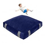 GYMMALL Crash Sensory Pad, cuscinetti sensoriali per bambini, con tappetino in polietilene espanso extra da 5 cm per una maggiore sicurezza, blocchi in schiuma morbida con copertura lavabile