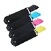 Produktbild 4X Eurotone Toner Set für Epson Aculaser C1100 C1100N CX11N CX11NF CX11NFC CX21 CX21N (kompatible Alternative)