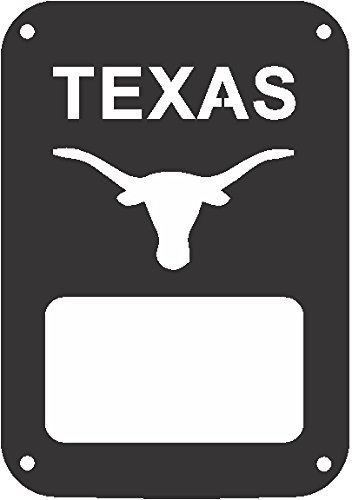 Jeeptails Texas Longhorn Tail Lamp Light Covers Compatible With Jeep Jk Wrangler - Black - Set Of 2 #TOP21