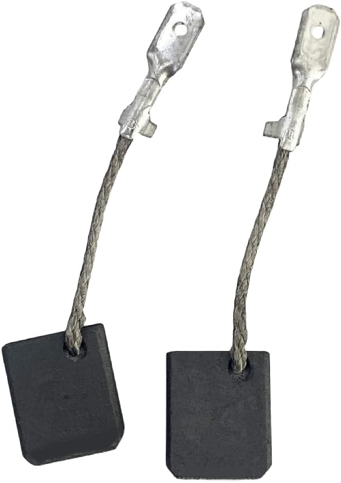 Miniatura 3 de Tolxh Paquete de 2 cepillos de carbono # 316055220 # 17-150 6 "amoladora angular M16 calidad duradera nuevas piezas de repuesto para METABO