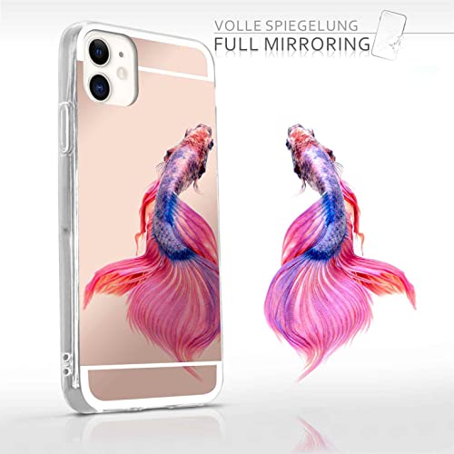 Coque miroir iPhone 11 silicone pour vos retouches maquillage - 5