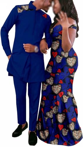 Tenues Coupe Slim pour Couples lors de Fêtes et Grandes Cérémonies