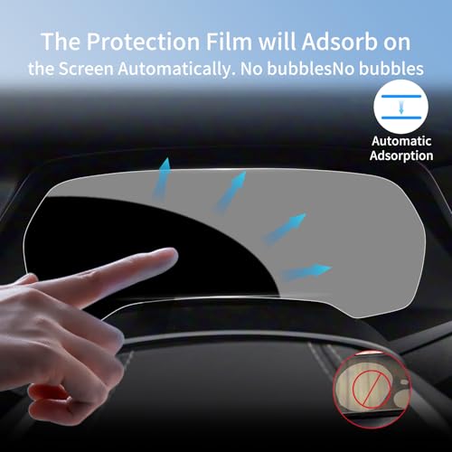 for 2019-2023 BMW X5/X6/X7 Dashboard Screen Protector 12.3" 【No Camera】HD by APKPKPKU - Used condition - Image 3