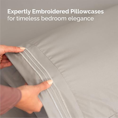 image for CGK Unlimited Queen Size 4 Piece Sheet Set - Comfy Breathable & Coolin