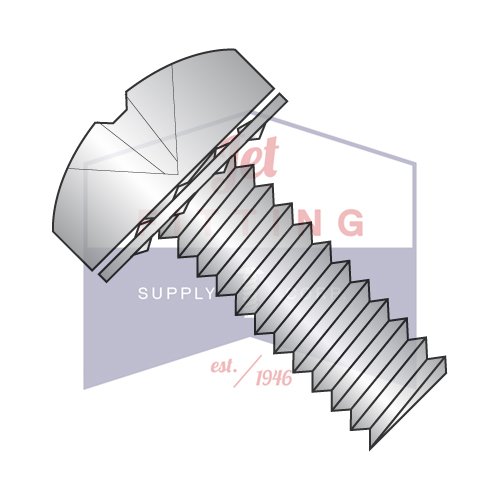 4-40X3/16 SEMS Screws | Internal Tooth Washers | Phillips | Pan Head | 18-8 Stainless Steel (Quantity: 5000)