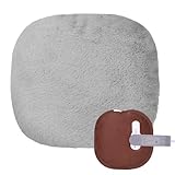 【2025冬 新登場】Imspace 湯たんぽ 充電式 ゆたんぽ 蓄熱式 電気湯たんぽ 4~12H長時間保温 省エネ クリスマス プレゼント 防爆充電器 過熱防止 急速充電 冷え対策 エコ 暖房器具 ギフト (灰色)