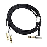 Jerilla Adaptador Macho de 2.5 mm a Cable de Repuesto de 3.5 mm para Denon AH-D600 / AH-D7200 / AH-D7100 / AH-D9200 / AH-D5200 Auriculares