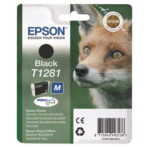 Epson T1281 Printer Ink Cartridge - Black