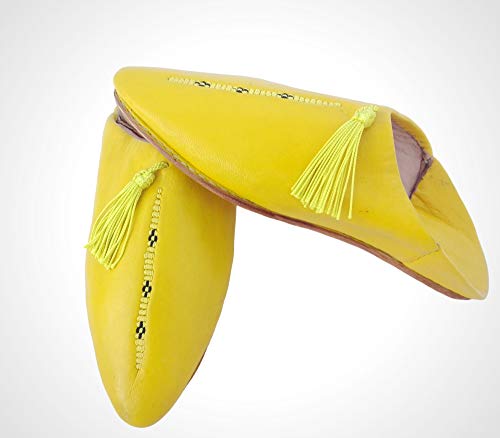 Womens Leather Slippers, Moroccan Leather Babouche Slippers, Babouche Shoes Handmade
