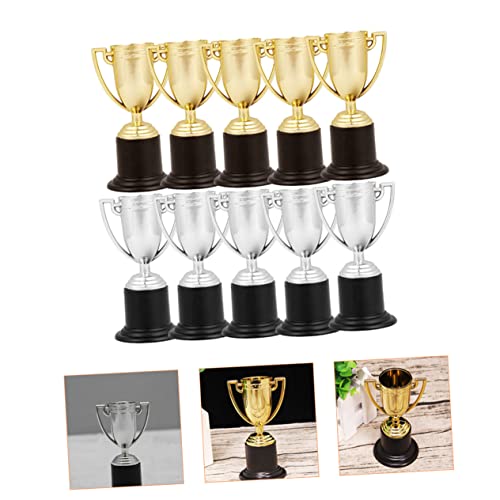 Operitacx 20 Peças De Brinquedos Pequenos Troféu Para Crianças Pequeno Troféu Decorativo Troféu De F