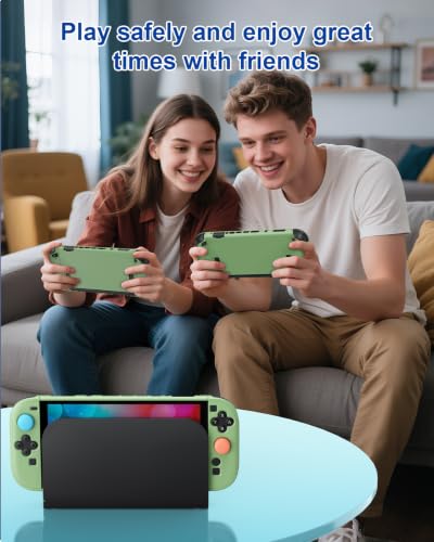 Image of WAXITY Dockable Protective Case for Nintendo Switch 2-Light Green